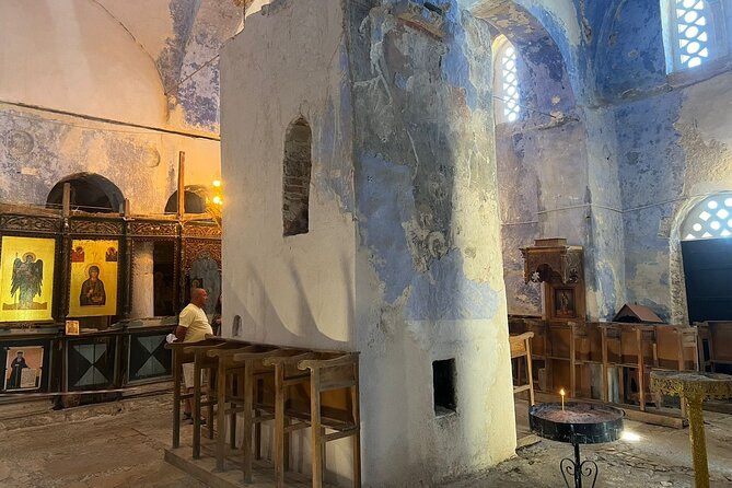 1-Day Tour in Blue Eye, Monastery, Gjirokaster and Lekursi Castle - Lekursi Castle Behind Sarandë: The View That Ends the Day Right