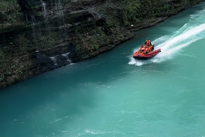 2-Hours Shared Wild Vjosa Jet Adventure - The upstream adrenaline: the main event