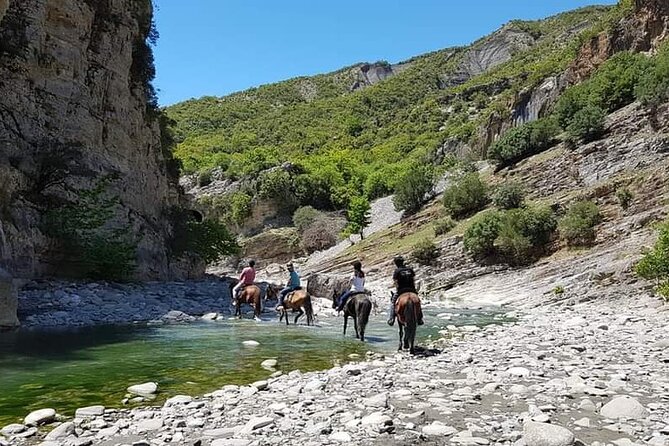 Amazing Horse Riding Experience at Vjosa National Park in Permet - Lengarica Canyon and the old village trail
