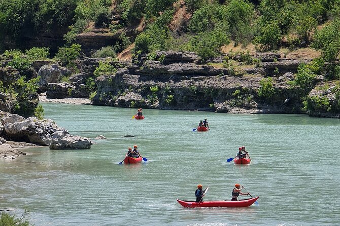 Amazing Rafting Experience at Last Wild Vjosa River of Europe in Permet, Albania - Your safety setup: helmets, lifejackets, and a real briefing