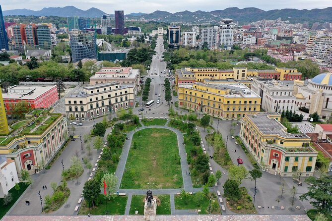 Bike Tour Tirana - 3 Times a Day - VisitAlbCom - Skanderbeg Square in 15 Minutes, Without the Museum Marathon