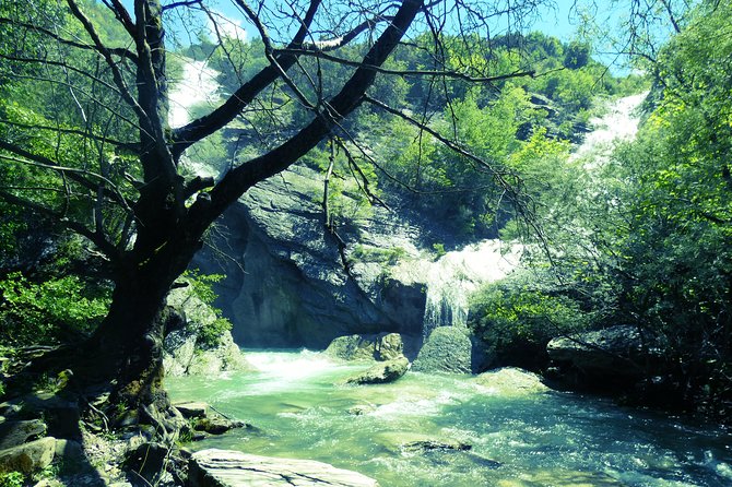 BOGOVA WATERFALL & WINERY TOUR from Berat by 1001 AA - Nurellari Winery cellar: tasting autochthonous grapes from Berat