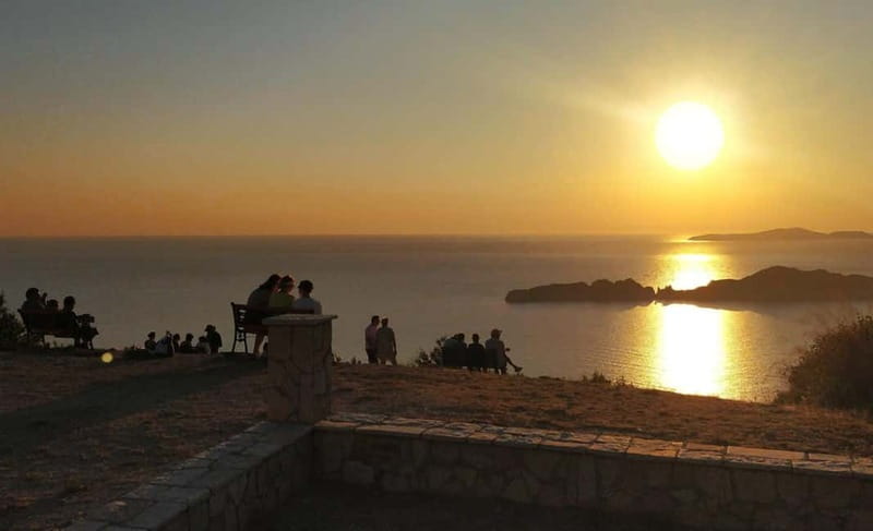 Corfu: Palaiokastritsa Swimming and Loggas Beach Sunset Tour - Palaiokastritsa: swimming time, caves by boat, and the monastery payoff