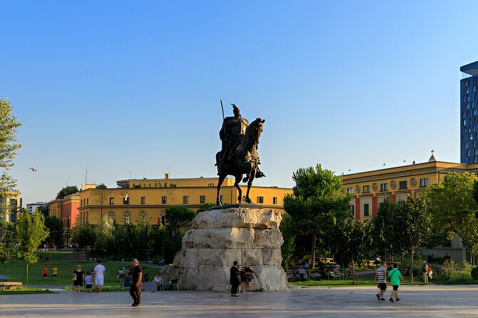 Cultural Tour in Tirana including House of Leaves - Skanderbeg Square: get your bearings in the center