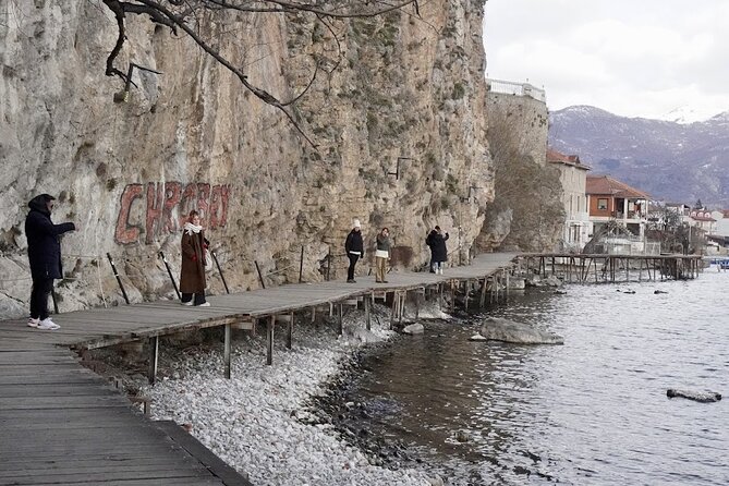 Day tour of Ohrid & St. Naum, N Macedonia from Tirana - St. Jovan Kaneo and Ohrid’s Old Bazaar, Stone Streets and Fast Views
