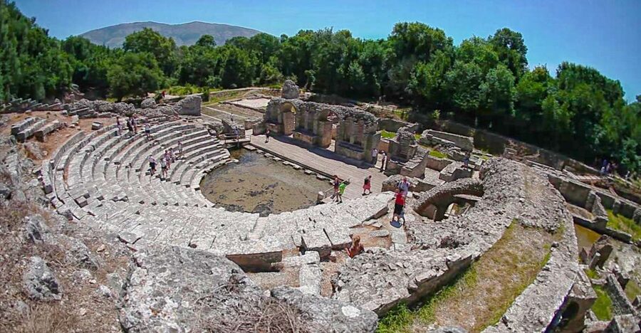 Day Trip to Saranda and Butrint National Park from Corfu - The guided bus ride along the southern coast, where the scenery sets up Butrint