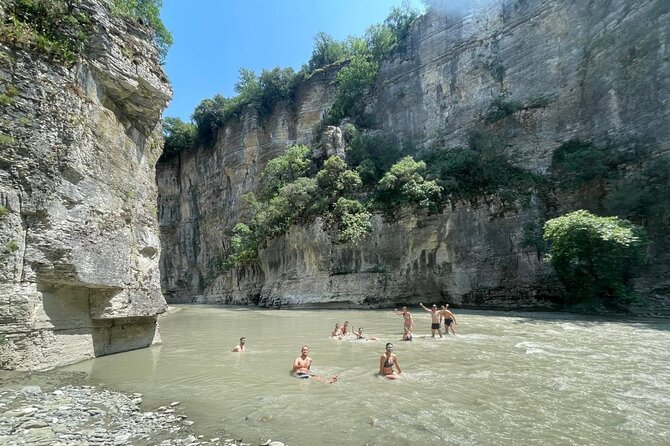From Berat exploring Bogova waterfall & Osumi canyon - Osum Canyon stops you can actually plan around
