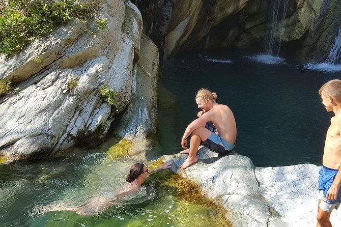From Berat: Osum Canyon and Bogove Waterfall - Abaz Ali Footprint and the Bektashi Legend Pause