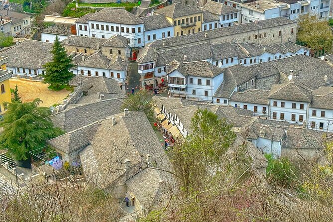 Gjirokastra UNESCO & Ksamil Beach - From Tirana/Durres/Golem - Castle, museums, and your feet: plan for stone steps in Gjirokastër