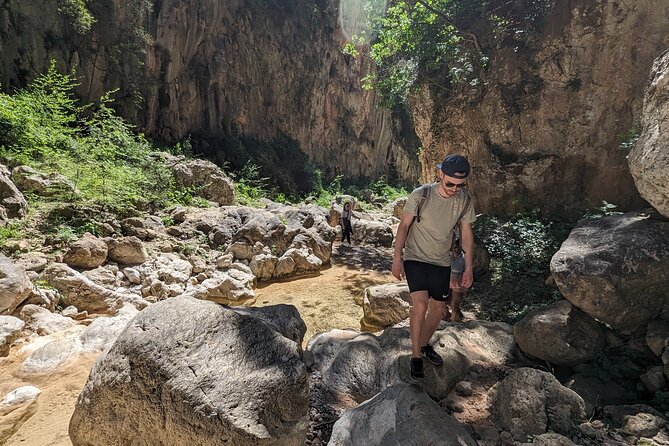 Gorge Walking & Rock Scramble The Canyon of Gjipe - St Theodore in Gjipe and the Path of Gods hike