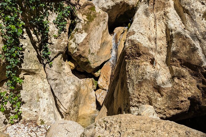 Gorge Walking & Rock Scramble The Canyon of Gjipe - Gjipe Beach time: swimming, caves, and where lunch fits