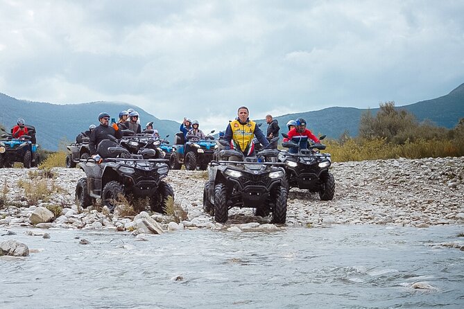 Half day Quad Adventure at Vjosa National Park in Permet - Your guide and the controls: how safety gets built into the ride