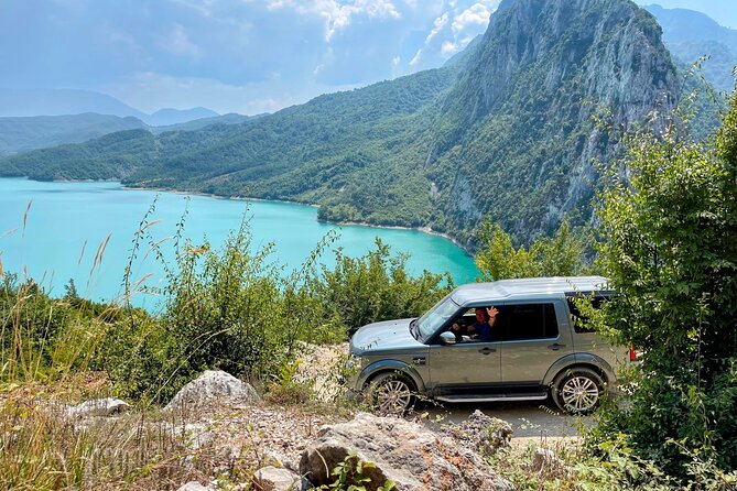 Hike on Gamti Mt & Bovilla Lake from Tirana on Luxe Land Rover - Stop 1: Bovilla Canyons and Lake Bovilla Photo Time