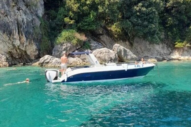 Into the Blue :Adventure Along the Beaches of Saranda Boat Trip - Entering the water north of Saranda, the smart way
