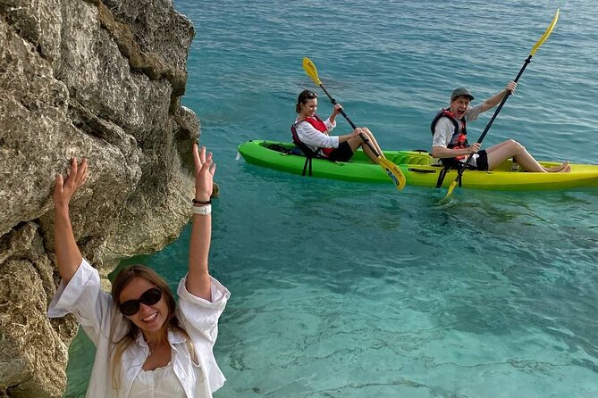 Kayak Sup Tours Lukova Caves - Kroreza - Stop 1: Beach Lukova, short paddles and secret-style rocky breaks