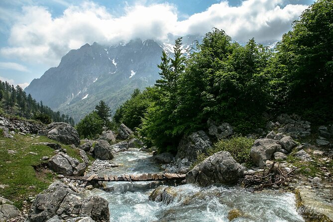 Kayaking and Hiking at Koman Lake, Valbona and Theth in 4 Days Tour from Tirana - The ancient route from Valbona to Theth: stone towers and real distance