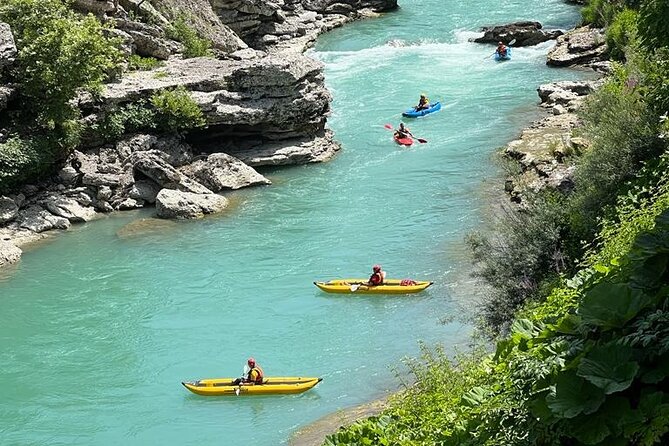 Kayaking in Vjosa River,Albania Kayak Permet,Gjirokaster (ARG) - Key Points That Make This Vjosa Tour Worth Your Time