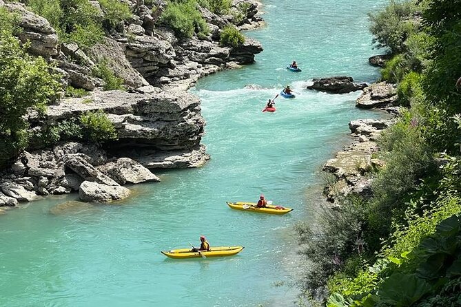 Kayaking in Vjosa River,Albania Kayak Permet,Gjirokaster (ARG) - Price and Value: Why $153 Can Make Sense Here