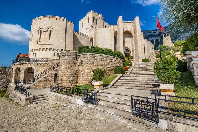 Kruja Castle ,Sari Salltik & Durrës fromTirana - Mount Krujë’s Sari Salltik Shrine: A Short Spiritual Stop with Big Views