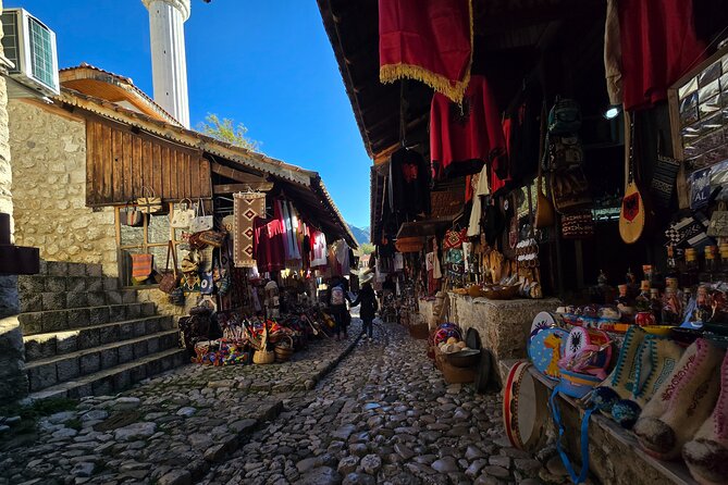 Kruja, Old Bazaar, Museum,Sari Saltik tour from Tirana - Stop 3, Mali i Krujes and Sari Saltik Shrine: Bektashi sacred site plus West Albania views
