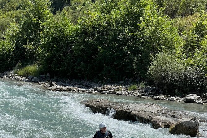 Multi Day Kayaking In Vjosa River ,Camping -6 Days - Six days on the Vjosa system, with rapids and remote stretches