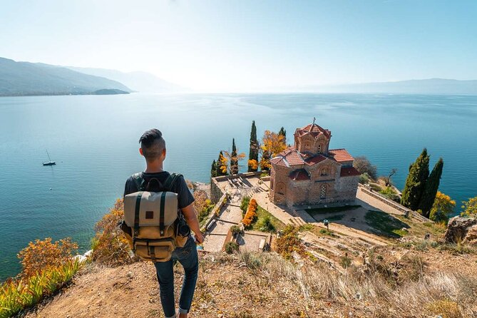 Ohrid - North Macedonia Full Day Tour from Tirana & Durres/Golem - St John at Kaneo: Cliff Views That Define Ohrid