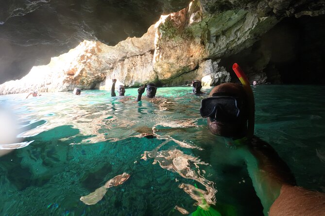Panoramic Tour & Snorkeling in Haxhi Ali Cave & Karaburun - The Shen Vasili/San Vasil beach stop and the 3 little beaches confusion