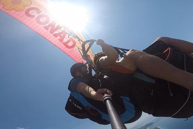 Paragliding in Vlore - Tandem Flight Over Sazan Island, Taking Off at Shashice