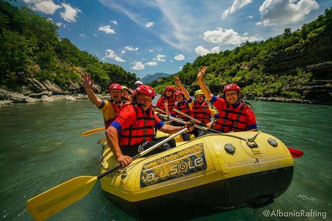 Rafting Vjosa River Gjirokastër Albania ARG - Where you meet, how to plan timing, and what the vehicle means