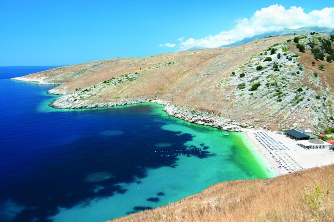 Riviera Tour Borsh-Qeparo-Himare-Porto Palermo-Vuno-Dhermi - Qeparo: stone villages and a beach vibe with turquoise water