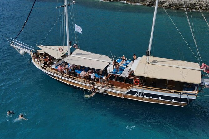 Saranda Prince Ennio-Daily Yacht Tour - Plazhi i Manastirit (Soldier’s Beach) to Close the Day Softly