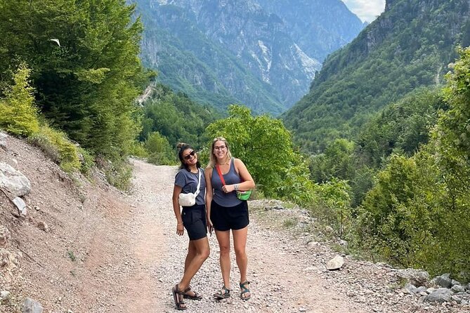 Semi-Private Day Tour of Theth & Blue Eye from Tirana / Shkoder - Grunas Waterfall: what the steep hike feels like