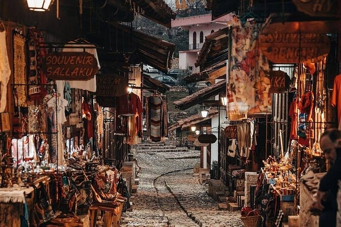 Semi-Private Tour; N. Macedonia, Kosovo & Albania in 4 Days - Prizren’s river through the old town, Sinan Pasha Mosque, and Kalaja Fortress