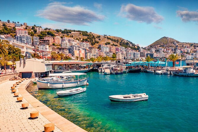 Semi - Private Tour of Saranda, Ksamil & Blue Eye from Tirana - Port of Saranda Promenade: A Simple, Worthwhile Break by the Sea