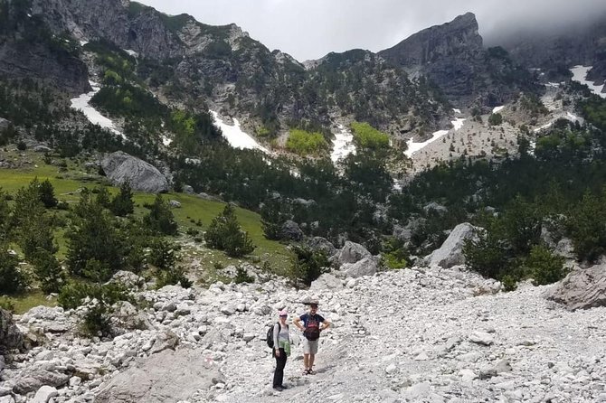 Small Group Hiking Tour; Peaks of the Balkans Trail in 7 Days - Day 4: Cerem’s canyon feel, snow pockets, and optional Zla Kolate summit