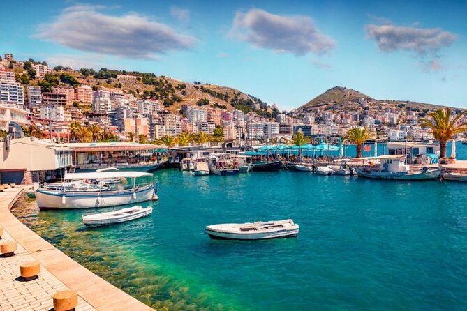 Small Group Tour of Albanian Riviera; Saranda, Ksamil & Dhermi - Day 1 in Saranda: rocky bays, Corfu views, and Lekursi Castle