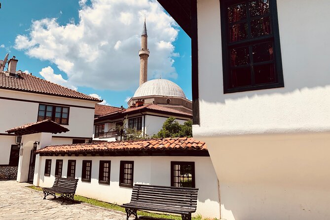 Small Group Tour; The Balkans & Central Europe - Tirana to Vienna - Day 1 continues: Prizren, mosque color, and the fortress panorama