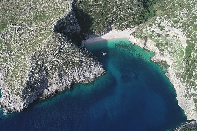 Speed Boat Tour to Vlore's Secret Blue Cave at Grama Bay - Blue Cave: Swimming and Snorkeling Inside the Cave Area