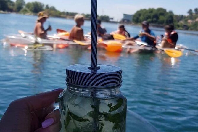 Stand Up Paddle at Skadar lake and Hiking from Valbona to Theth in 4 Days - Day 4, Skadar Lake stand up paddle: lily flowers, birds, and Buna River breaks