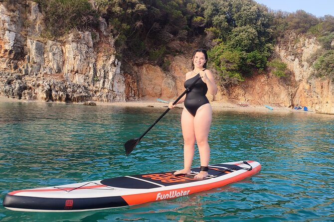 Stand Up Paddle-boarding around Ksamil islands (3 times a day) - The guide factor: why Ari makes the trip feel smooth