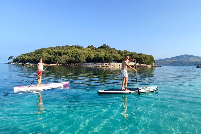 Stand Up Paddle-boarding around Ksamil islands (3 times a day) - Where it starts, where you end, and why the meeting point helps