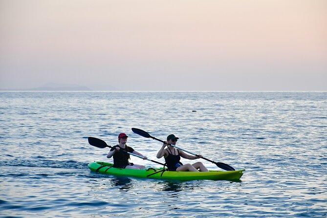 Sunset Saranda and Night City Glow Kayak or Sup Tour - Meeting point and what you get before you launch