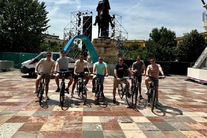 Tirana Bike Tour, History, Culture and Visit to Artificial Lake - Skanderbeg Square, Mother Teresa Square, and the Core of Tirana
