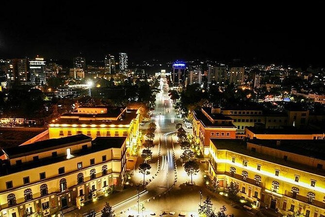 Tirana Center Walking Tour - Mother Teresa Square to the Cathedral: politics outside, faith inside