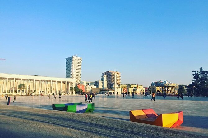 Tirana Walking Tour - Getting your bearings at Sheshi Skënderbej 1