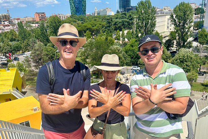 Tirana Walking Tour around the Historic Centre - Enver Hoxha Pyramid: One Building, Several Regimes