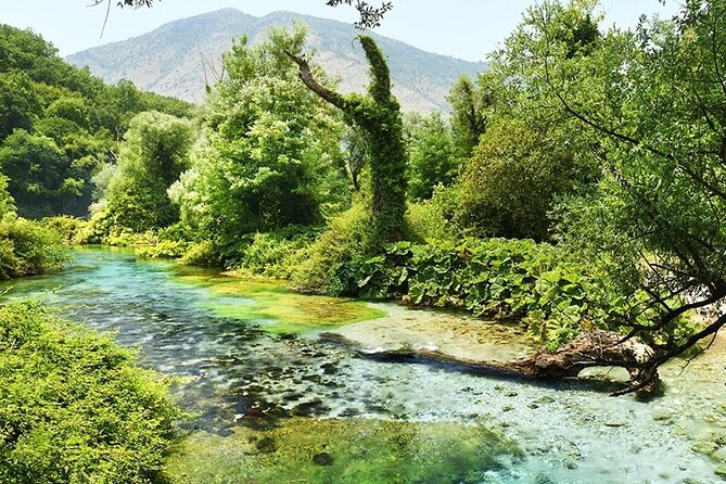 Tour to Butrint Antic City/Blue Eye Spring/Lekursi Castle - Lëkurësi Castle: Two Round Towers, Huge Views, and a Place to Watch Sunset