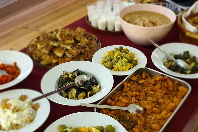 Traditional Albanian and Mediterranean Dinner - Organic Albanian Breads: Bukë Misri, Bukë Kallamoqe, and More