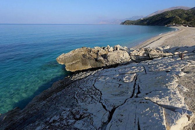 Visit Kroreza Beach by Boat - The beach itself: white pebbles, clear water, and a sheltered feel