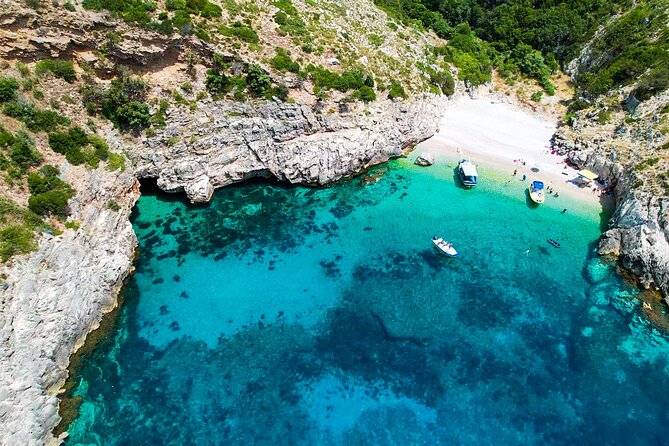Vlore: Dafina Bay and Haxhi Ali Cave Private Speedboat Tour - Dafina Bay: The Hour You Actually Remember